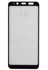 Защитное стекло Samsung A6 (2018) с рамкой 9H Full Glue без упаковки